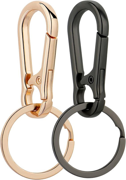 ✨✨✨✨Metal key chain key ring key chain loop clip storage container